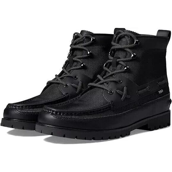 Ralph lauren combat boots sales